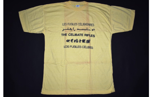 The Celibate Riffles Vintage DeadstockT-Shirt Hardcore Punk Band Tour 80s #3 L