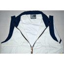 Trainings Jacke Weste Bad Taste Track Top Vest Vintage Nylon Glanz Shiny 42 ca L
