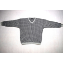 Strick Pullover Pulli Sweater Knit Sweatshirt Vintage Monello Grau 90s 52 ca M-L