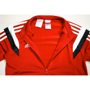 Adidas Windbreaker Track Top Sport Jacke Jumper Jacket 2015 Rot Red D 152 Kids M