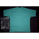Adidas T-Shirt TShirt Vintage Deadstock 90er 90s Trefoil Grün Grafik Graphik S