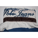 Polo Jeans Longsleeve T-Shirt Ralph Lauren Top Bluse Blouse Damen Woman Blau  L