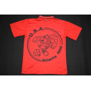 USA  Olympia Atlanta 1996 90er 90s Olympic Games Trikot T-Shirt Vintage FBT  L