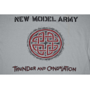 New Model Army T-Shirt Tunder and Consolation Post Punk Folk 1989 80s Vintage XL
