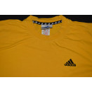 2x Adidas T-Shirt Top Vintage 90s 90er Sport Jogging Casual Gelb Blau Gr.  S-M