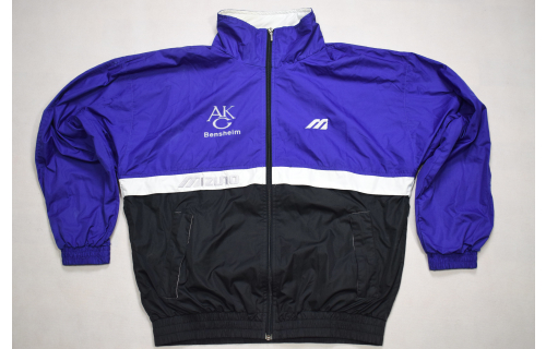 Mizuno Trainings Jacke Sport Jacket Vintage 90er Mesh Glanz Shiny  Track Top M