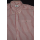 Lacoste Hemd Polo Kragen Business Geschäfts Hemden Nadelstreifen Rot Weiß 40