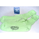 Adidas Socken Socks Sox Pl&uuml;sch Sport Vintage West Germany Hell Gr&uuml;n 37-39  NEU