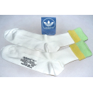 Adidas Socken Socks Sox Plüsch Sport Vintage West Germany Weiß Grün 37-39  NEU