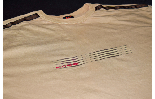 Nike T-Shirt TShirt Vintage 90s 90er Sport Braun Brown Graphik Casual XXL 2XL