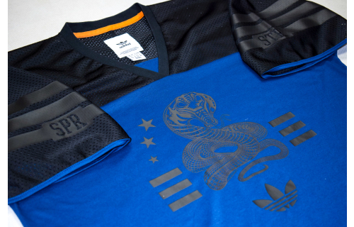 Adidas Originals Trikot Top Jersey Maglia Shirt Hockey Oversize Cobra Damen  34