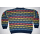 Strick Pullover Pulli Sweater Sweatshirt Oldschool Vintage Graphik 80s 90s M-L