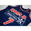 USA Olympia Trikot Jersey Camiseta Champion Basketball Vintage 90s Kemp 1994 40 M