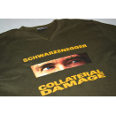 Collateral Damage Movie Film T-Shirt Tshirt Promo Arnold Schwarzenegger 2002  L