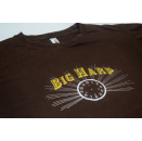 Big Harp T-Shirt Tour Alternative Indie Pop Rock Band Braun Saddle Creek USA M