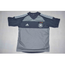 Adidas Deutschland Trikot Jersey DFB Weiß Shirt Maglia Camiseta 2002 Grau ca 164