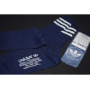 Adidas Socken Socks Sox Plüsch Sport Vintage West Germany Blau Weiß 39-40  NEU