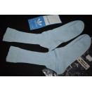 Adidas Socken Socks Sox Pl&uuml;sch Sport Vintage West Germany Hell Blau 30-33  NEU
