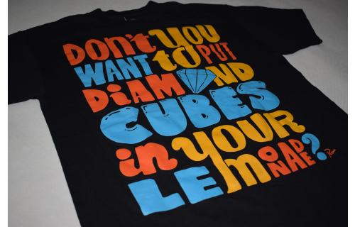 Stones Throw Parra T-Shirt Want Diamonds in your  Lemonade Hip Hop Rap Raptee L