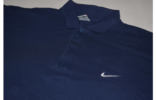 Nike Polo Shirt Vintage Tshirt Sportswear 90er Vintage Swoosh GROß HUGE XXXLT