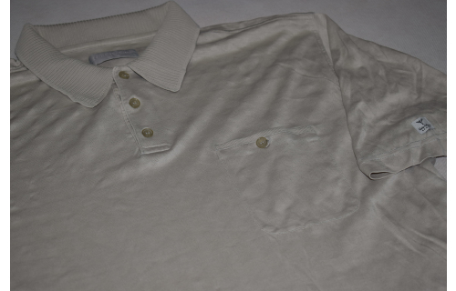 Carlo Colucci Polo Shirt Vintage Casual Hip Hop Patterns Sommer Leicht Gr. L