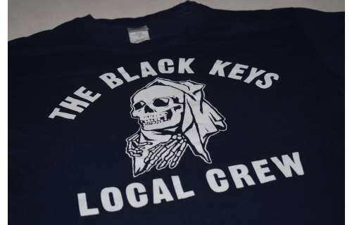 Black Keys T-Shirt TShirt Local Crew Garage Rock Indie Blues Band Stagehand M NEU
