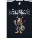 Korpiklaani T-Shirt Finland Folk Metal Rock Band Tour Happy Boozers Beeerland M