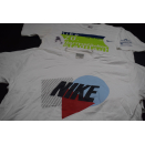 2x Nike T-Shirt TShirt Sport VINTAGE  Darmstadt Stadtlauf 1997 Spellout ca. L-XL