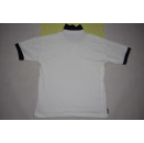 2x Chiemsee T-Shirt TShirt Vintage 90s 90er Natural Weiß Gelb Casual Fashion L