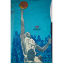 Adidas T-Shirt TShirt Vintage Fashion 90er 90s Basketball Layup #32 Utah Rare XL
