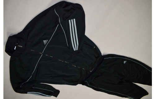 Adidas Trainings Anzug Jogging Track Jump Suit Jogging Schwarz Black Casual 8 L