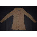 Ralph Lauren Cardigan Strick Jacke Knit Jacket Pullover Sweater LammWolle WMS M
