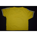 Adidas Crop Top Pullover Sweat Shirt Sweatshirt Gelb  Vintage 90er 90s 42 M