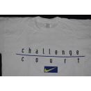 Nike Challenge Court T-Shirt Big Graphik Logo Vintage Tennis 90er 90er Agassi S