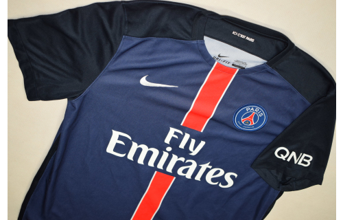 Nike Paris Saint Germain Trikot Jersey Camiseta Maillot Beckham PSG 15/16 Gr. L
