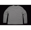 Guess Pullover Sweat Shirt Sweater Pulli Crewneck White Wei&szlig; Big Logo Damen 46 L