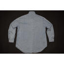 Ralph Lauren Jeans Hemd Longsleeve Shirt Vintage Distressed Blau Blue Damen M