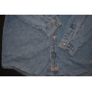 Levis Jeans Hemd Shirt Longsleeve Vintage Levi´s 90s Blue Casual Blau Kids 16-18 L