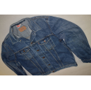 Levis Jeans Jacke Jacket Trucker Denim Vintage Blau Blue 80er Denim 44 ca M-L