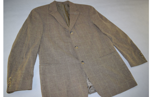 BOSS Jacket Sakko Blazer Einstein Schurwolle Leinen Guabello Hugo Vintage 50  L