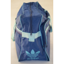 Adidas Trage Tasche Sport Bag Zaino Sac Vintage Blau Blue  Big Gro&szlig; 80s 90er