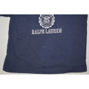 2x Polo Ralph Lauren T-Shirt Spellout Vintage Blau Blue Kinder Kid 2 T 86-92