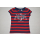 Polo T-Shirt Ralph Lauren Carpe Diem Heart Herz Wings Striped Rot Girl 7 122-128