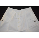 Adidas Shorts Short Hose Pant Hot Pant Vintage 80s 80er Deadstock Weiß D 38 NEU