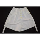 Adidas Shorts Short Hose Pant Hot Pant Vintage 80s 80er Deadstock Wei&szlig; D 40 NEU