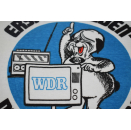 WDR T-Shirt GEZ Erst anmelden dann einschalten Vintage Film TV Promo 80er 70s XS