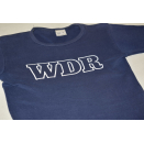WDR T-Shirt 21 Stunden Fernsehen t&auml;glich Rundfunk Vintage Film TV Promo 80er 70s XS