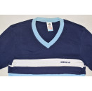Adidas T-Shirt TShirt Trikot Jersey Maglia Vintage 70er 80er Blau Ireland D 50 M
