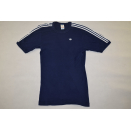 Adidas T-Shirt TShirt Vintage 80s 80er Slim Tight Eng West Germany Trefoil XXL