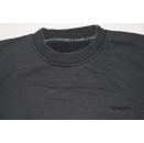 Wrangler Pullover Sweat Shirt Sweater Crewneck Vintage 80er 90er Schwarz Black L